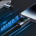 Joyroom Prism Series A16 Lightning / USB-A Cable 2.4A 1.2m with LED Display - Black - Cell phone cables<<<HurtelXML