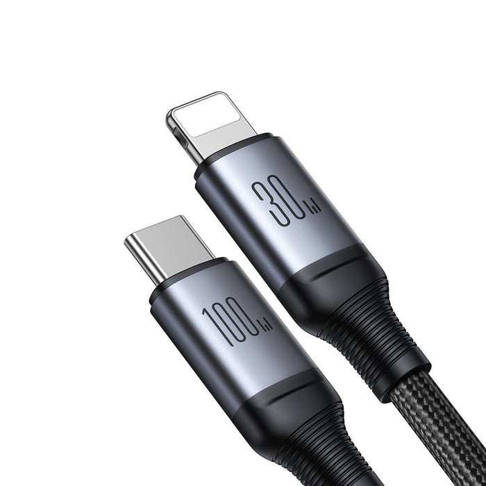 Joyroom Speedy Series S-A21 2in1 USB-C - USB-C / Lightning cable 100W 1.5m - black - Cell phone cables<<<HurtelXML