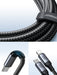 Joyroom Speedy Series S-A21 2in1 USB-C - USB-C / Lightning cable 100W 1.5m - black - Cell phone cables<<<HurtelXML