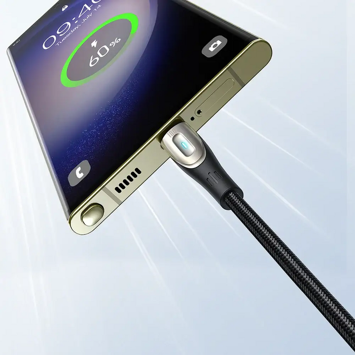 Joyroom Star-Light Series SA27-CC5 USB-C / USB-C cable 100W 2m - black - Cell phone cables<<<HurtelXML