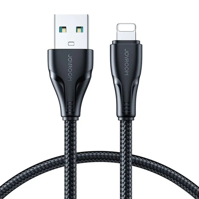 Joyroom Surpass Series A11 USB-A / Lightning 2.4A Cable 0.25 m - Black - Cell phone cables<<<HurtelXML