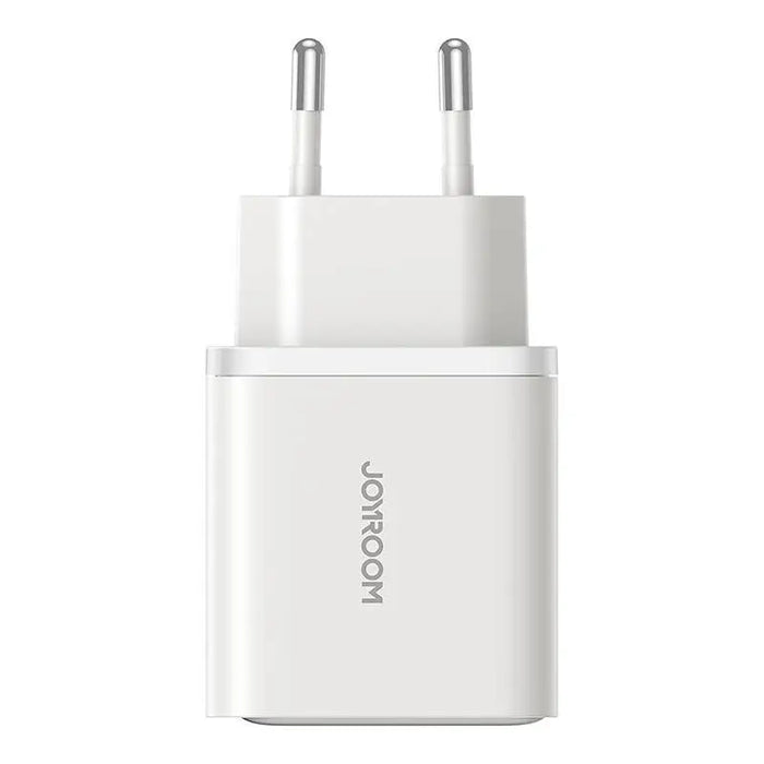 Joyroom TCF15 Dual-Port (A + C) 30W Power Charger (white) - mains chargers<<<Chargers<<<GSM