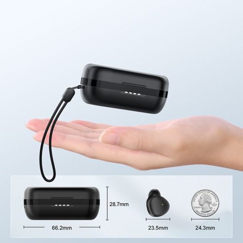 Joyroom TWS Bluetooth 5.1 300mAh wireless earphones black (JR-TL1 Pro) - Audio<<<Основна<<<DunaXML&&&Headphones