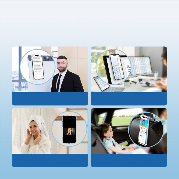 Joyroom Defender Series Case Cover for iPhone 14 Plus Armored Hook Cover Stand Clear (JR-14H3)