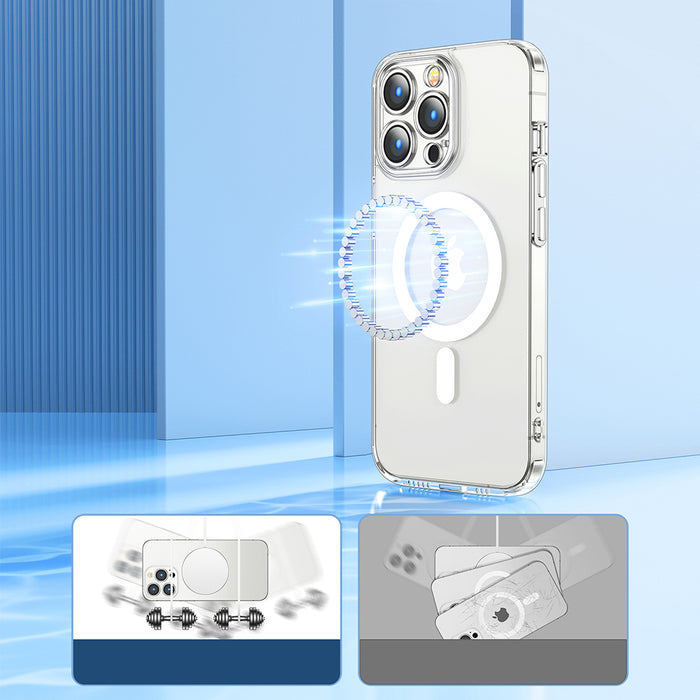Joyroom JR-14D7 transparent magnetic case for iPhone 14 Plus