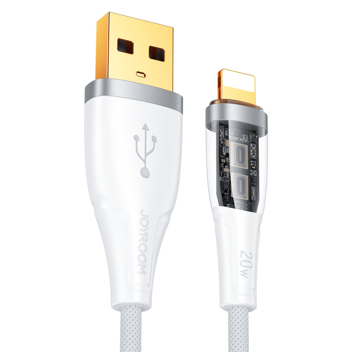 Cable to USB-A / Lightning / 2.4A / 1.2m Joyroom S-UL012A3 (white)