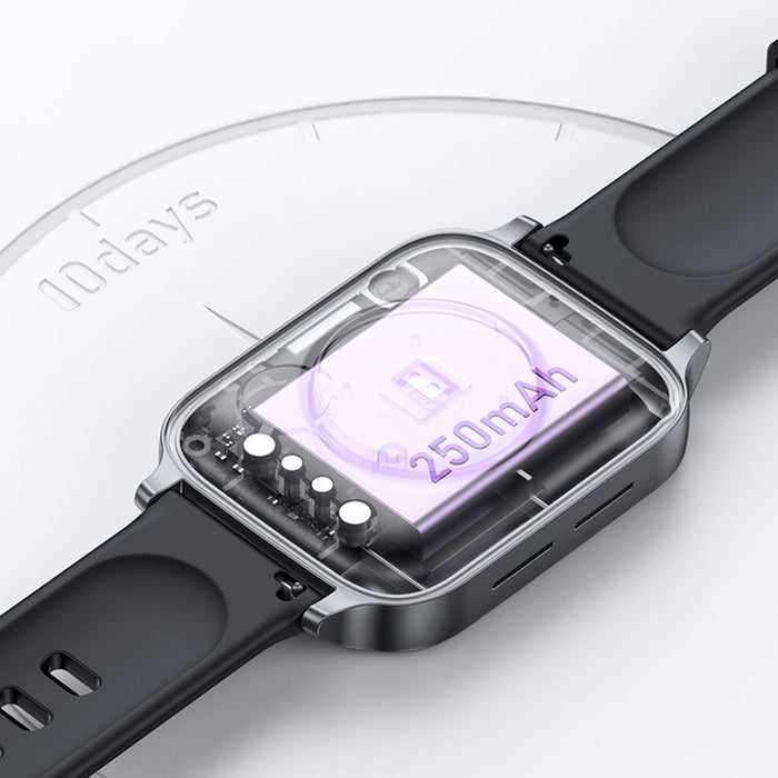 Joyroom Fit-Life JR-FT3 Pro smartwatch with call answering function / Bluetooth 5.1 / IP68 protection - gray