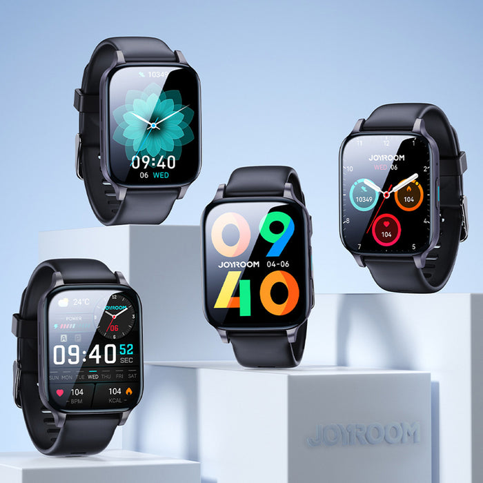 Joyroom Fit-Life JR-FT3 Pro smartwatch with call answering function / Bluetooth 5.1 / IP68 protection - gray