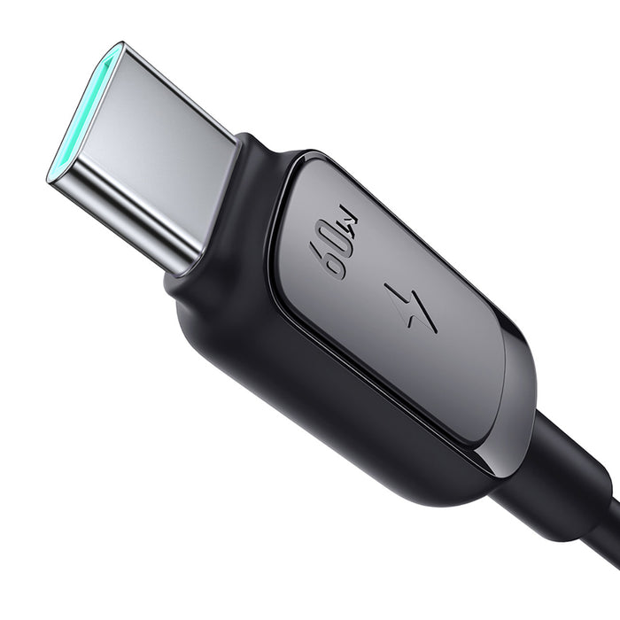 Joyroom Multi-Color Series A14 USB-C / USB-C 60W Cable 1.2 m - Black