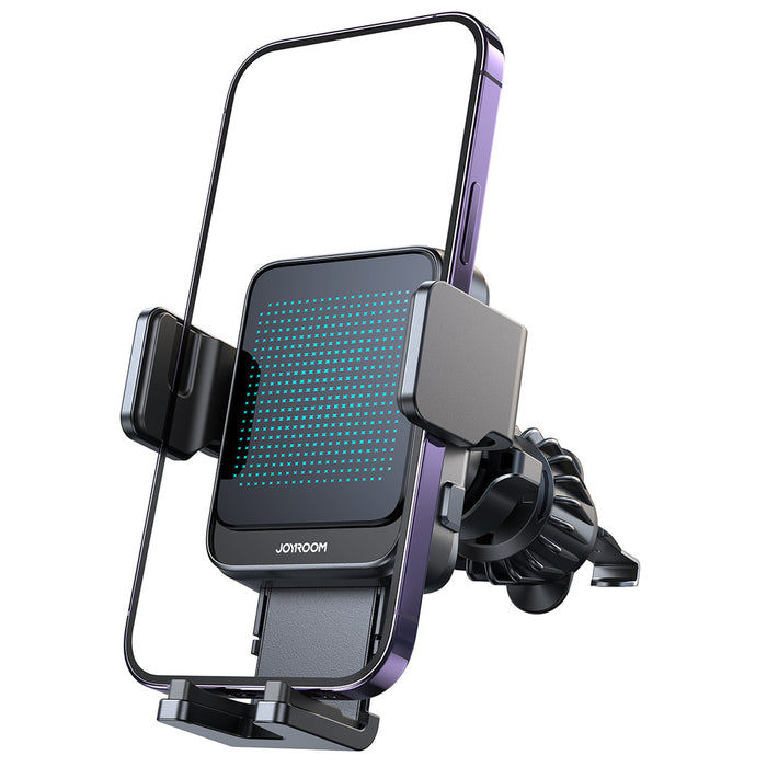 Joyroom JR-ZS341 phone holder with wireless charging for air vent - black