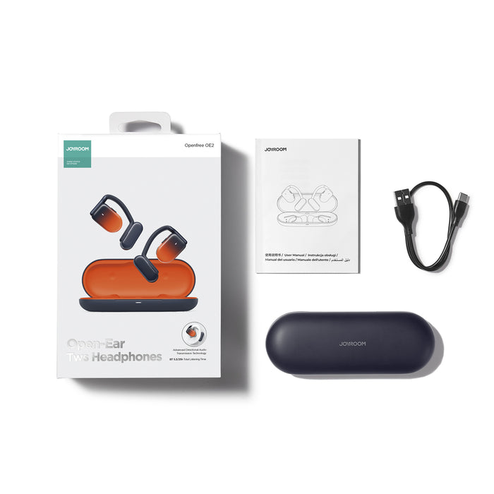 Joyroom Openfree JR-OE2 TWS wireless headphones - orange