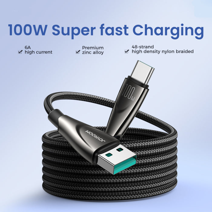 Cable Pioneer 100W USB to USB C SA31-AC6 / 100W / 1,2m (black)
