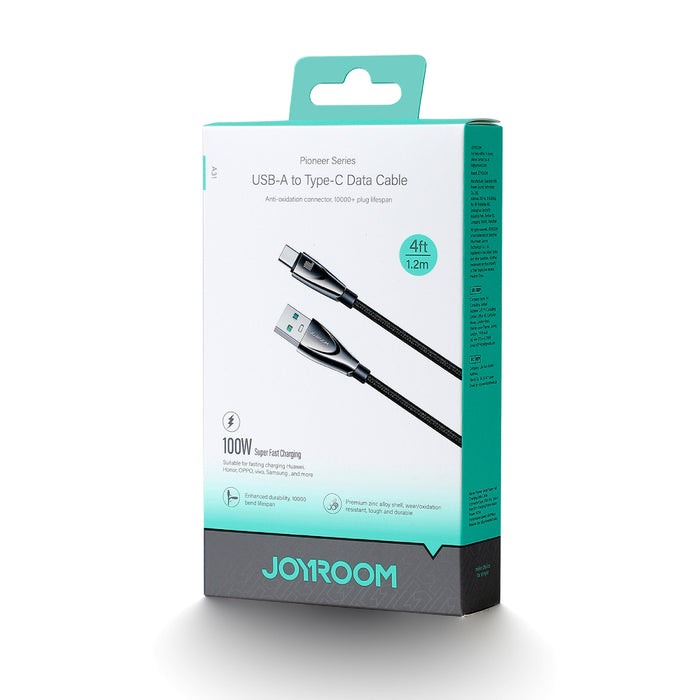Cable Pioneer 100W USB to USB C SA31-AC6 / 100W / 1,2m (black)