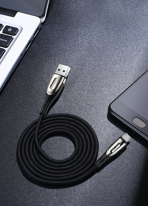 Micro USB 3A Fast Charging Cable 1.2m Joyroom S-M411 (black)