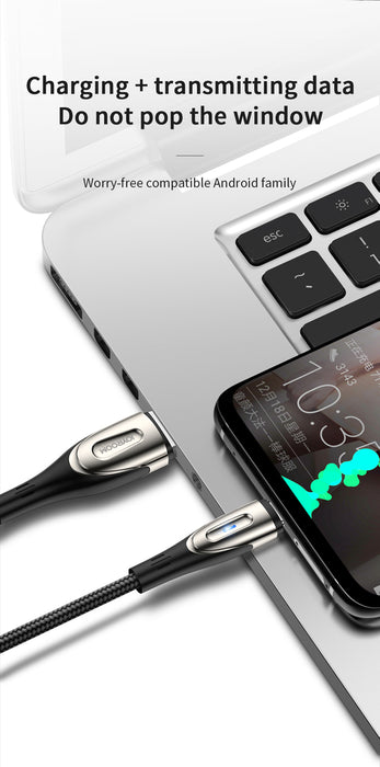 Micro USB 3A Fast Charging Cable 1.2m Joyroom S-M411 (black)