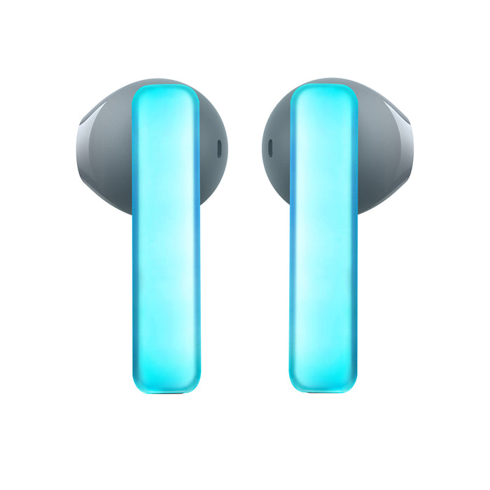 TWS Joyroom JR-TC1 IceLens Series wireless headphones with LED lights - black
