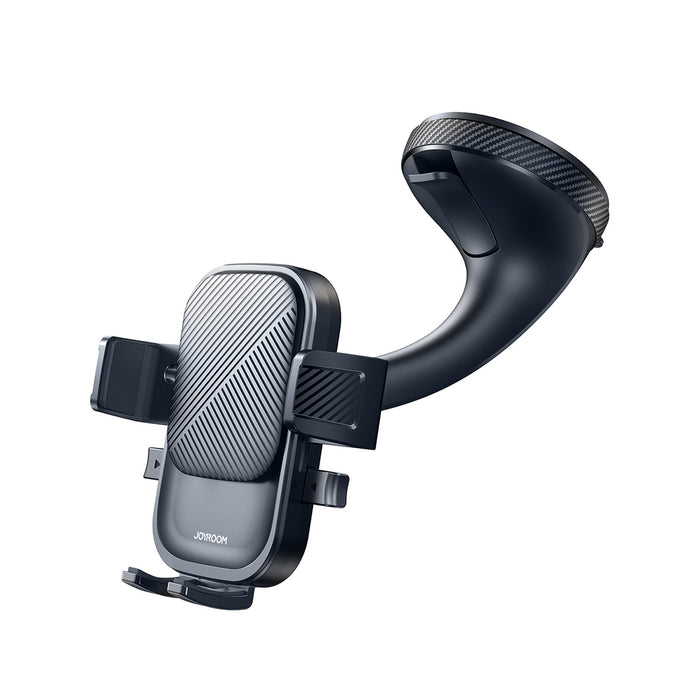 Joyroom JR-OK6 clamp phone holder for glass - black