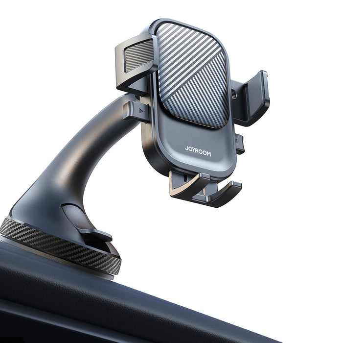 Joyroom JR-OK6 clamp phone holder for glass - black