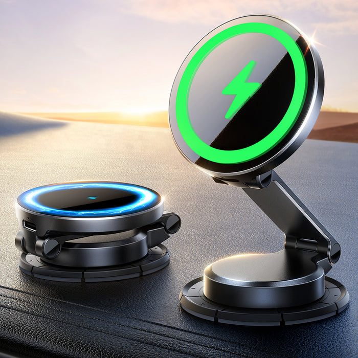 Joyroom magnetic car charger JR-ZS408 (black)