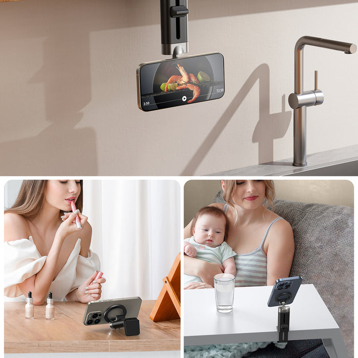 Joyroom magnetic travel holder ZS413 (black)