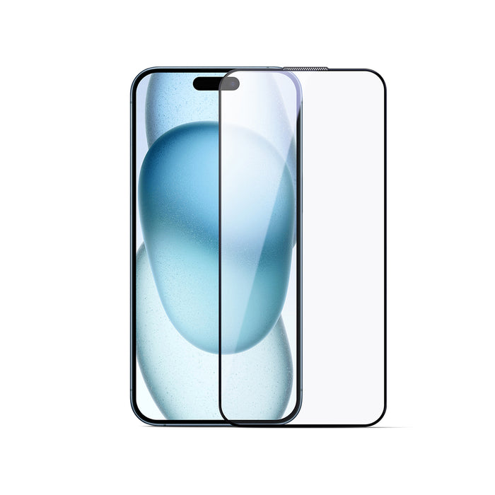 Joyroom JR-MLG0286 2.5D Anti-Blue Light + Dustproof Tempered Glass with Black Frame for iPhone 15 Plus/16 Plus
