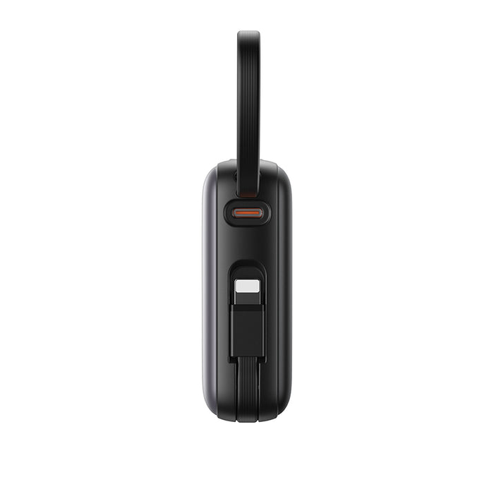 Joyroom JR-PBF27 10000mAh 22.5W Powerbank with Built-in USB-C and Lightning Cables - Black