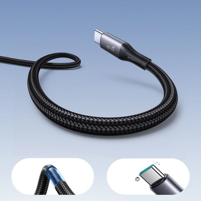 Joyroom S-A28 Flash Series 3A USB-A - USB-C cable 1m - black