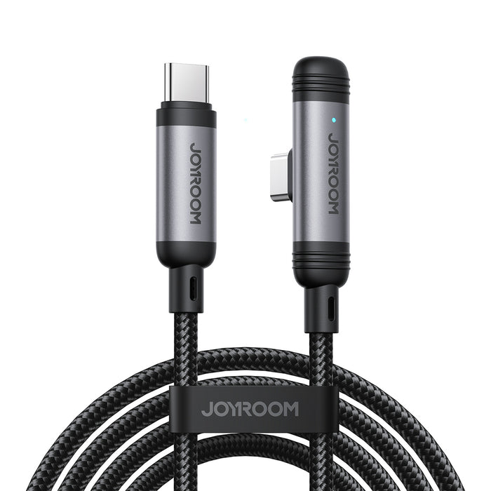 Joyroom S-A56 EnjoyX Series 90° USB-C - USB-C cable 60W 1.2m - black