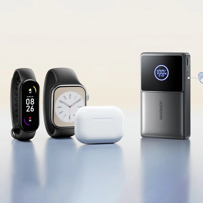 Joyroom JR-PR1 10000mAh 22.5W Powerbank with Built-in Retractable USB-C Cable - Black