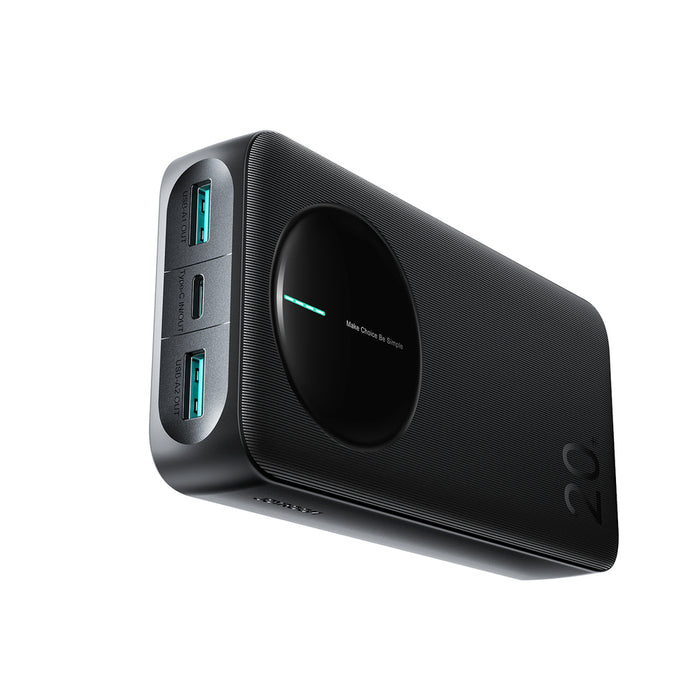 Joyroom JR-PBF14 Pro Powerbank 22.5W 20000mAh with Digital Display 2x USB-A 1x USB-C - Black