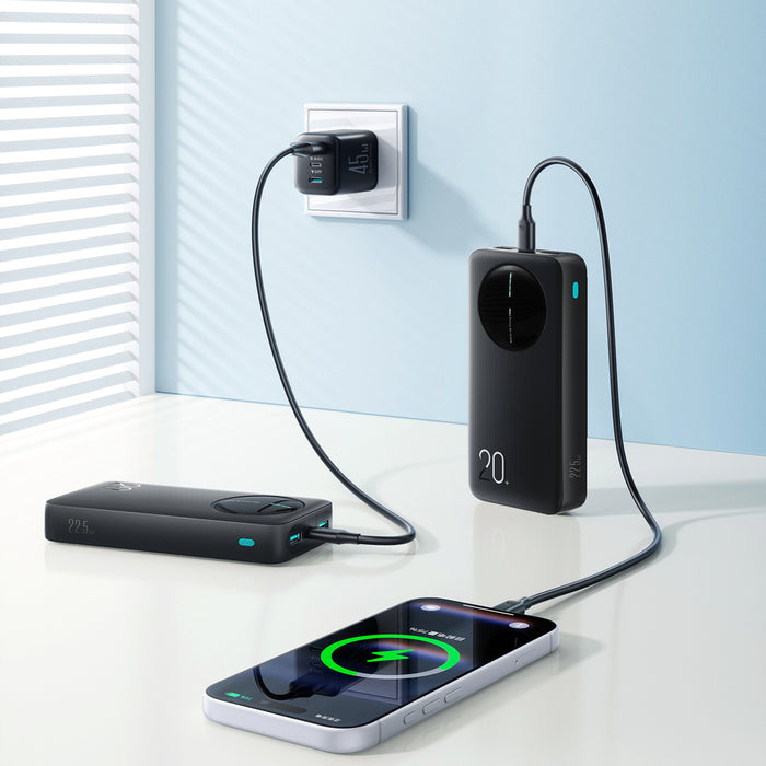 Joyroom JR-PBF14 Pro Powerbank 22.5W 20000mAh with Digital Display 2x USB-A 1x USB-C - Black