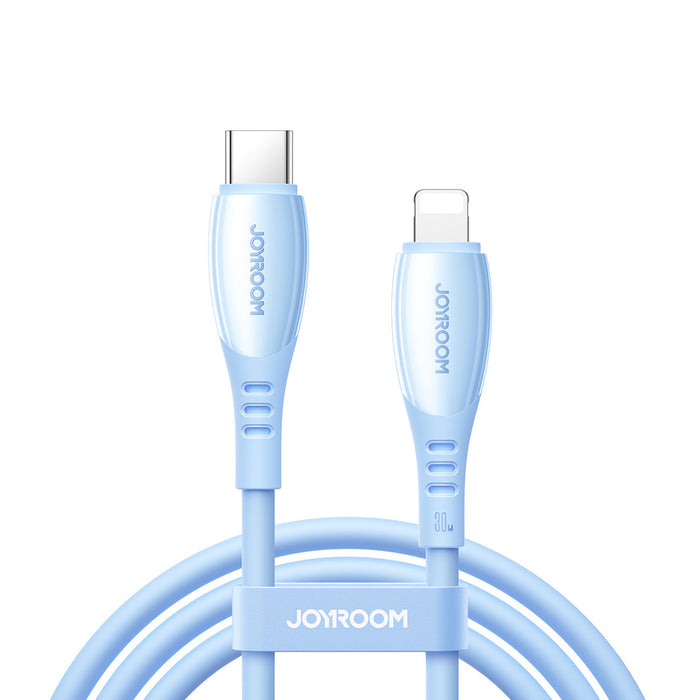 Joyroom S-A59 Vibrant Series 30W USB-C - Lightning cable 1.2m - blue
