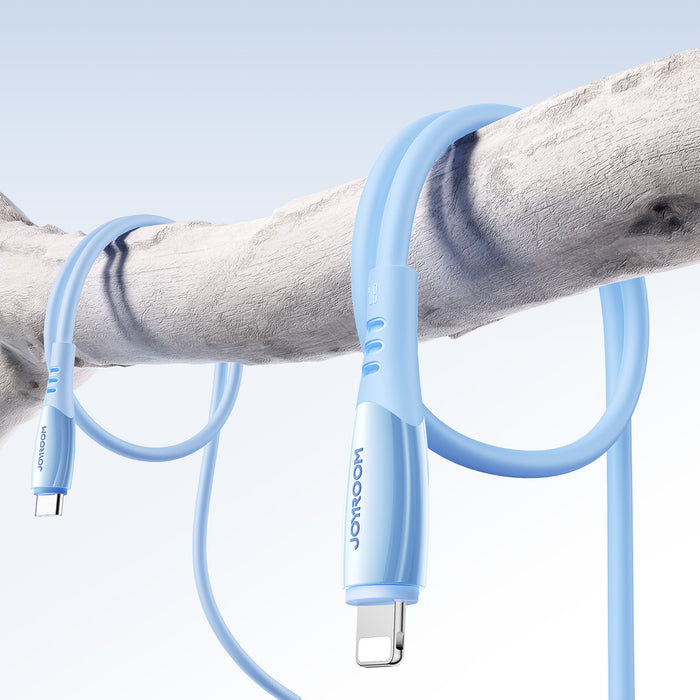 Joyroom S-A59 Vibrant Series 30W USB-C - Lightning cable 1.2m - blue