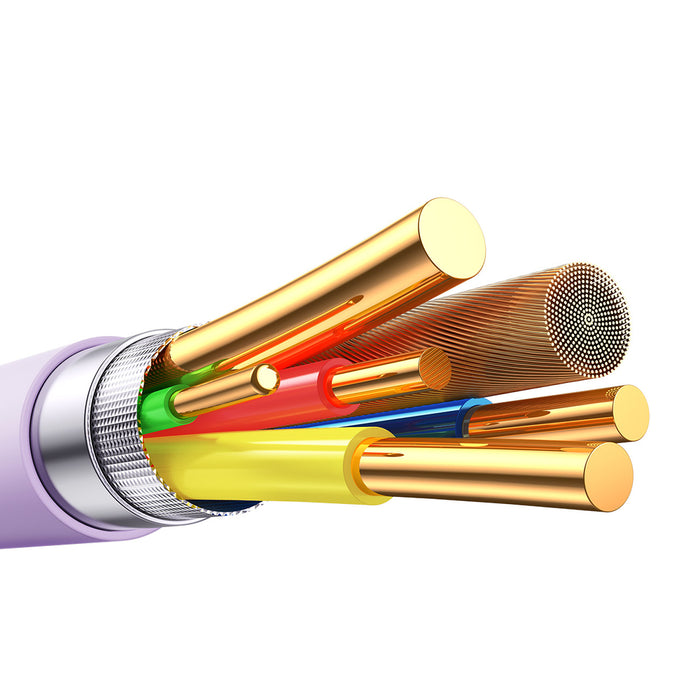 Joyroom S-A59 Vibrant Series 30W USB-C - Lightning cable 1.2m - purple