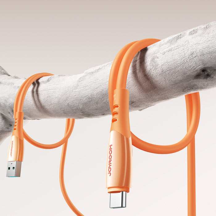 Joyroom S-A59 Vibrant Series 3A USB-A - USB-C Cable 1.2m - Orange