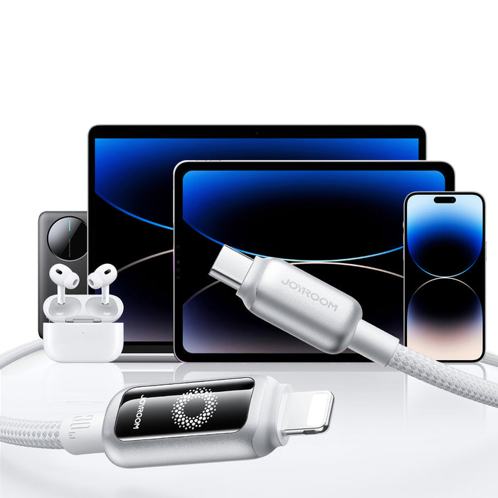 Joyroom S-A55 StarFlight 30W USB-C - Lightning cable 1.2m - white