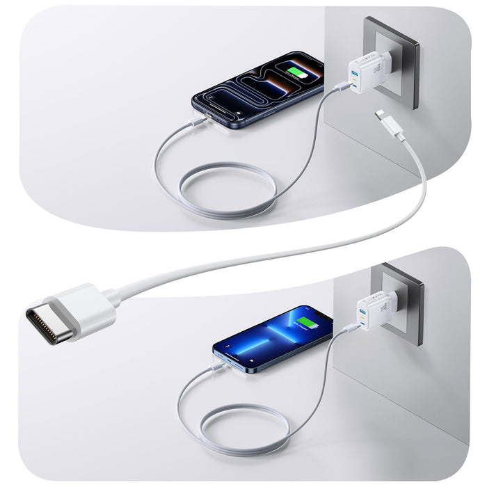 Joyroom JR-TG6 GaN 30W Wall Charger - White