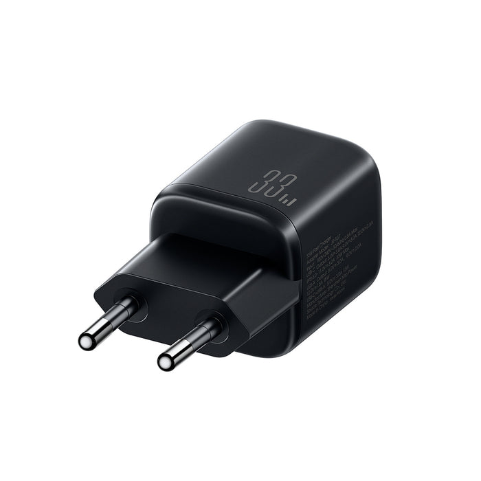 Joyroom JR-TG7 33W USB-A + USB-C wall charger with 30W USB-C - Lightning 1m cable - black
