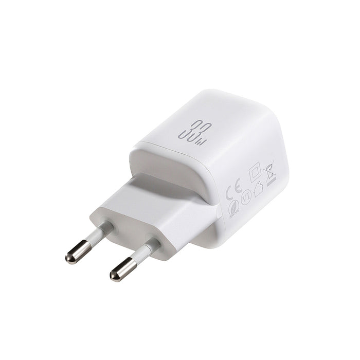 Joyroom JR-TG7 33W USB-A + USB-C Wall Charger - White