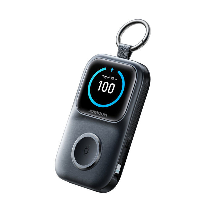 Joyroom JR-W19 5000mAh Powerbank with 5W Wireless Watch Charging - Black