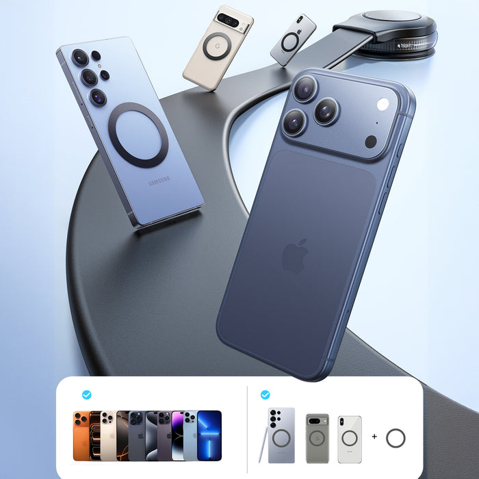 Joyroom JR-ZS518 Bendable Magnetic Phone Holder-Black