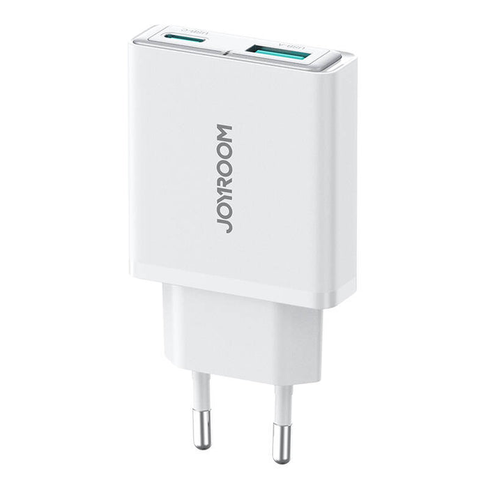 Joyroom mains charger JR-TCF14 (A+C) Super Slim 20W (white)