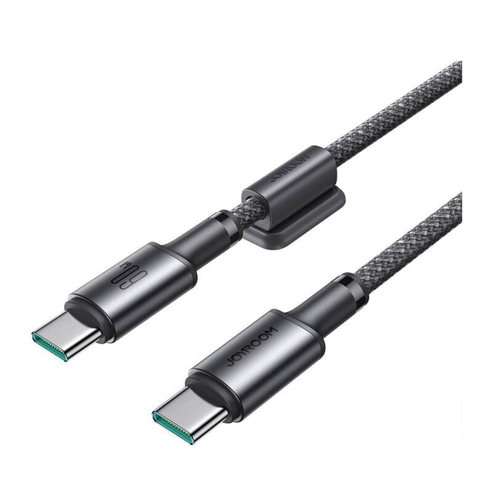 Cable USB-C - USB-C Joyroom S-A50, 60W, 1.2m szary