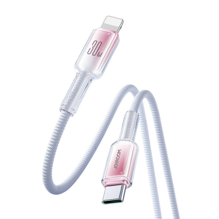 Cable USB-C Lightning Joyroom S-A42 30W 1.2m biały