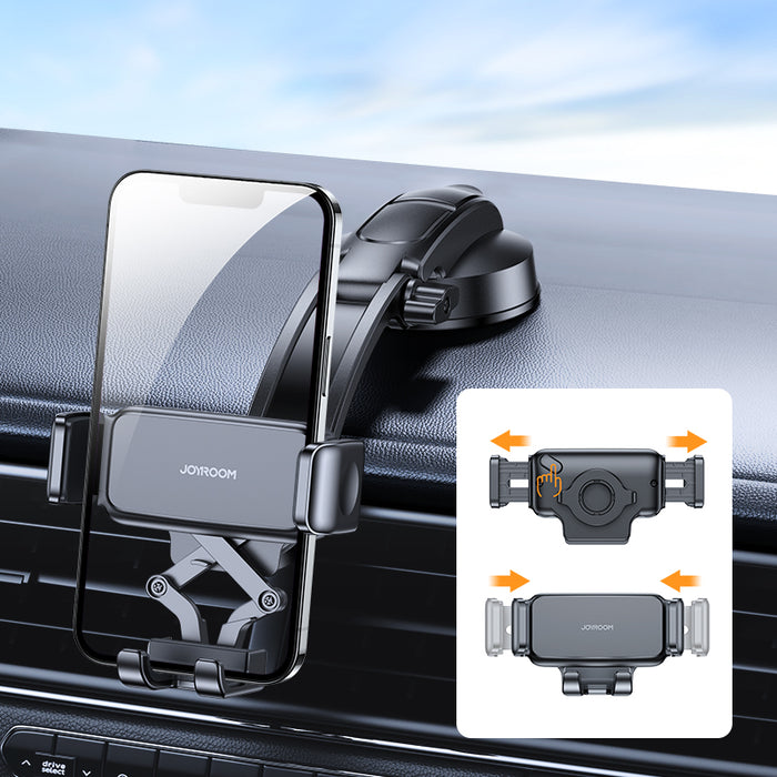 Joyroom mechanical car mount for cockpit black (JR-ZS283)