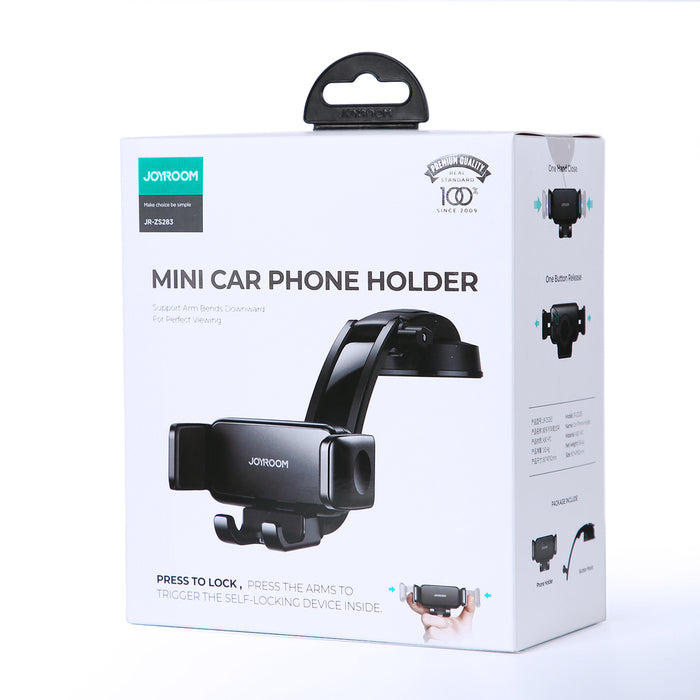 Joyroom mechanical car mount for cockpit black (JR-ZS283)