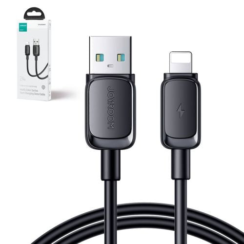 Cable S-AL012A14 2.4A USB to Lightning / 2,4A/ 1,2m (black)