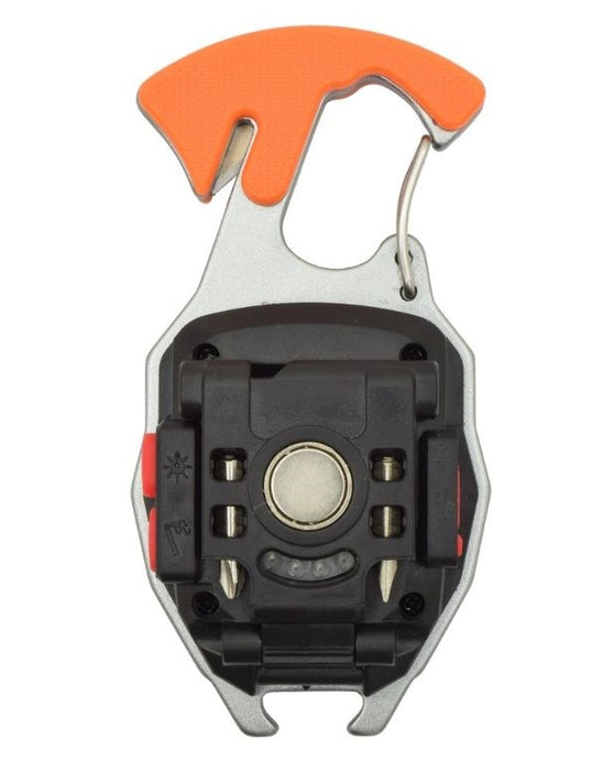 Rescue JS-Tactical Emergency and Tactical Keychain with LED Flashlight