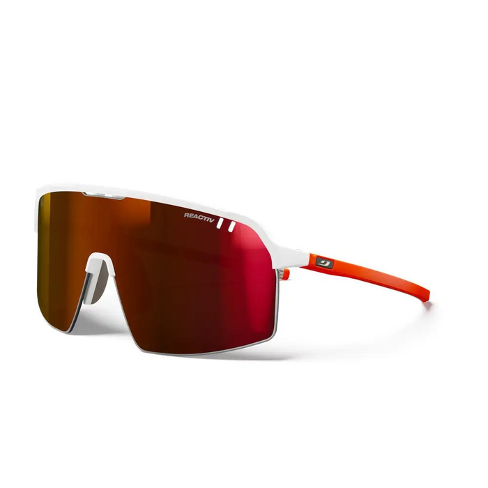 JULBO INTENSITY sunglasses white and orange - GlassesBHP-OKU<<<Health and safety clothingBHP<<<ActionPL
