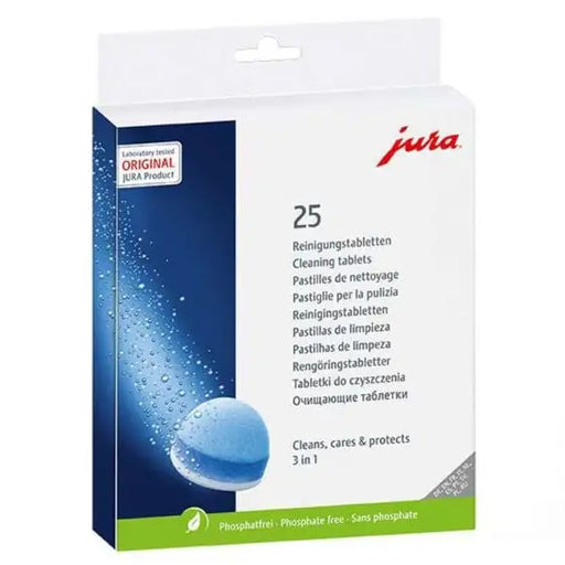 JURA 25045 3-phase cleaning tablets - Аксесоари за кафемашини<<<Кафемашини<<<Малки електроуреди<<<TechnoMix&&&For